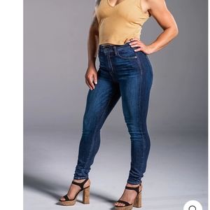 FRAN DENIM April Super High Rise Skinny Jean Size 27